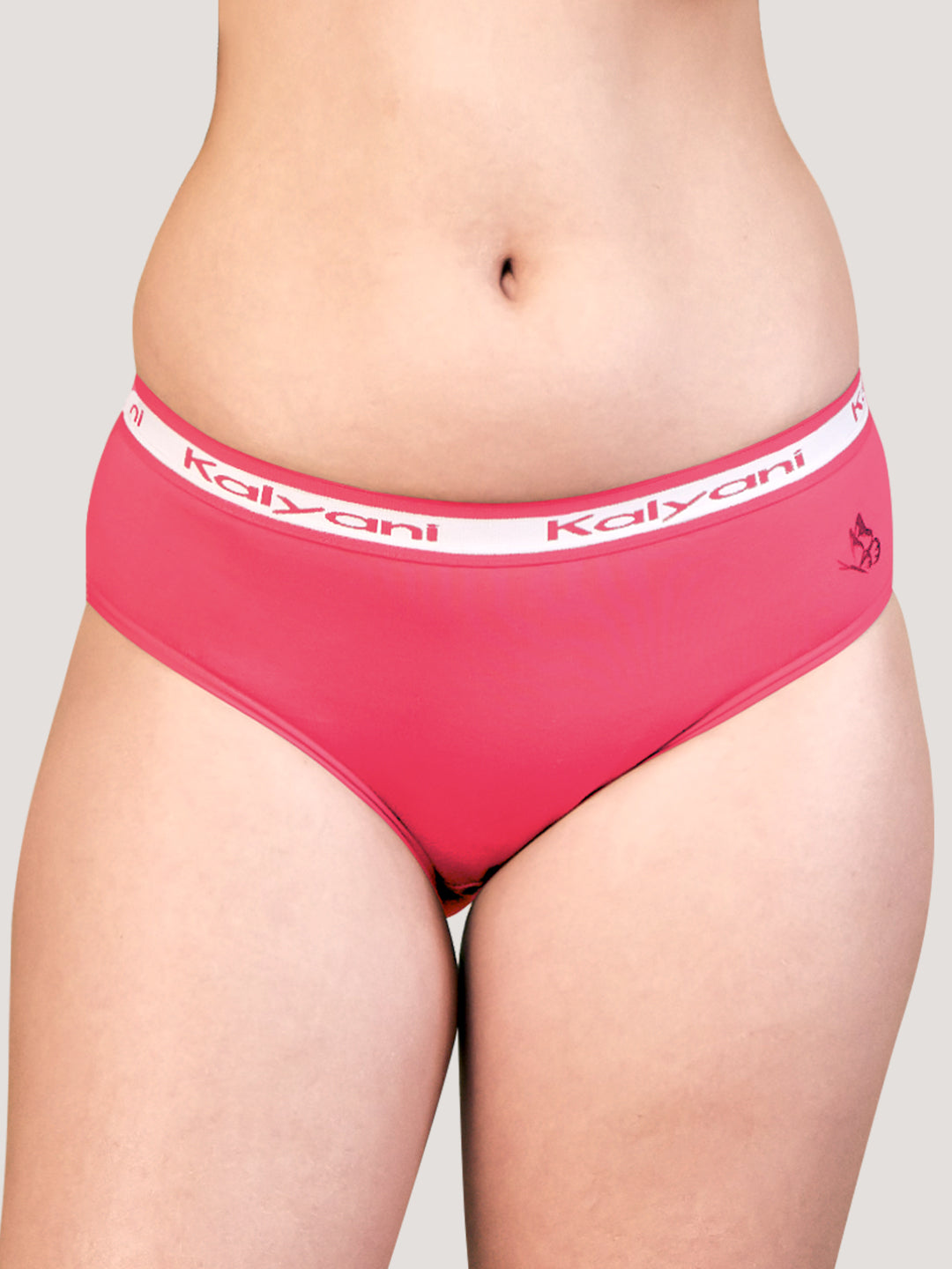 Kalyani Jazzie Hipster Coverage Cotton Lycra Panties for Girls | Pack of 3 (dark Colour - 3 Different Colour))