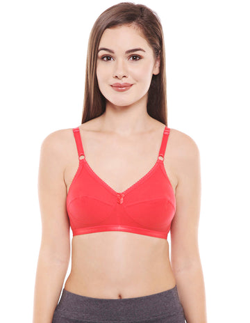 Perfect Coverage Bra-1517 Red