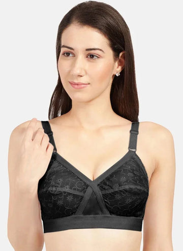 Tipsy (1006) Cotton bra black