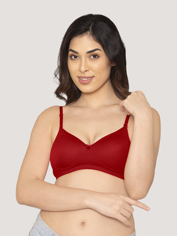 Kalyani Sharon (Padded) Red