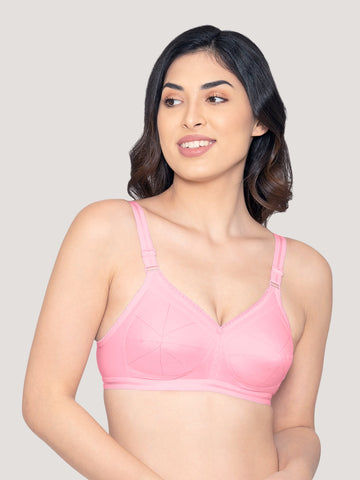 Tipsy (Comfort) Cotton bra Pink