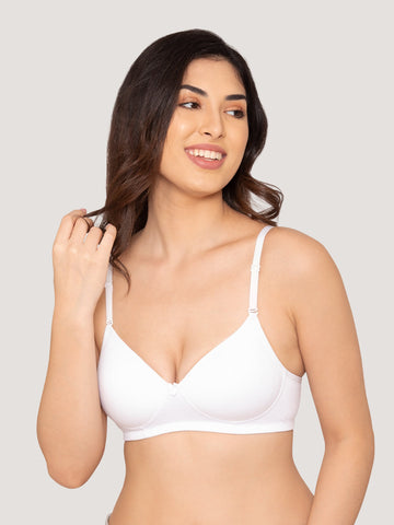 Kalyani Sharon (Padded) White