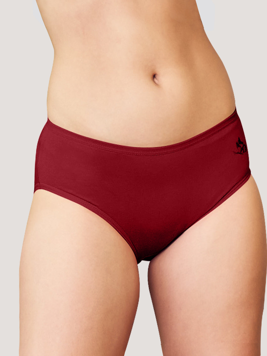 Kalyani Vami Medium Coverage Cotton Lycra Panties for Girls | Pack of 3 (dark Colour - 3 Different Colour))