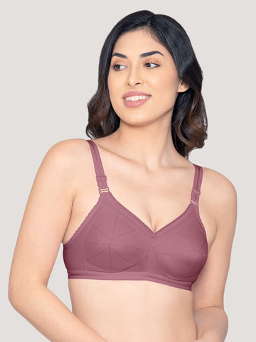 Tipsy (Comfort) Cotton bra Onion